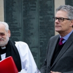 Reverend Colin Noyce and Stuart GIll