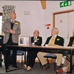 Four veterans at top table