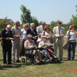 Members of DunSoc at the ceremony