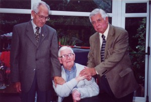 John Miles with Bill Gill and Jim Davis 2002