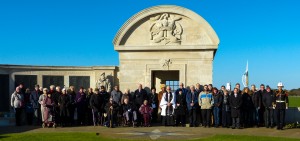 Southsea Memorial group shot - November 2015